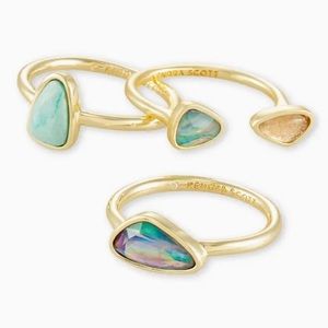 Kendra Scott Ring Set